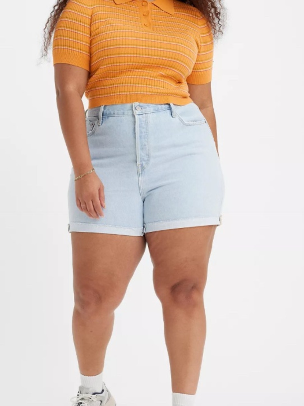 Levi’s 501  high waisted jeans shorts
